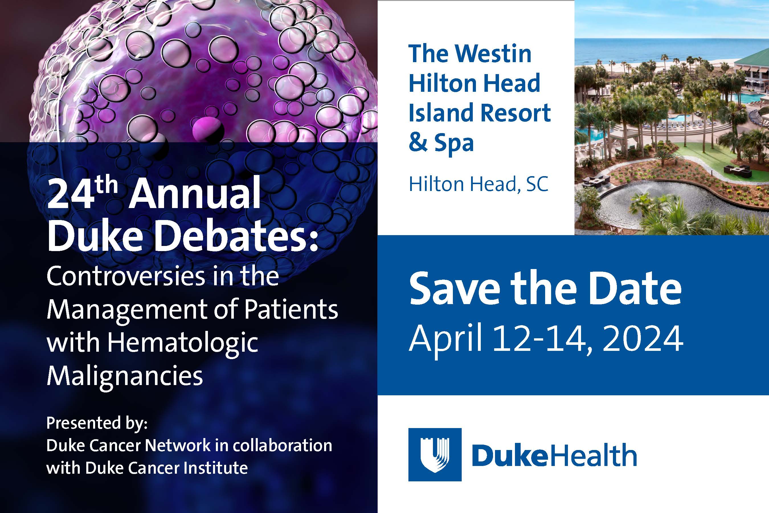 Duke Debates Hematologic Malignancies 2024 Duke Cancer Network